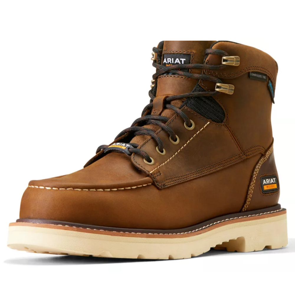 Ariat Men's Waterproof  Rebar Lift 6 in. Composite Toe Work Boot from GME Supply